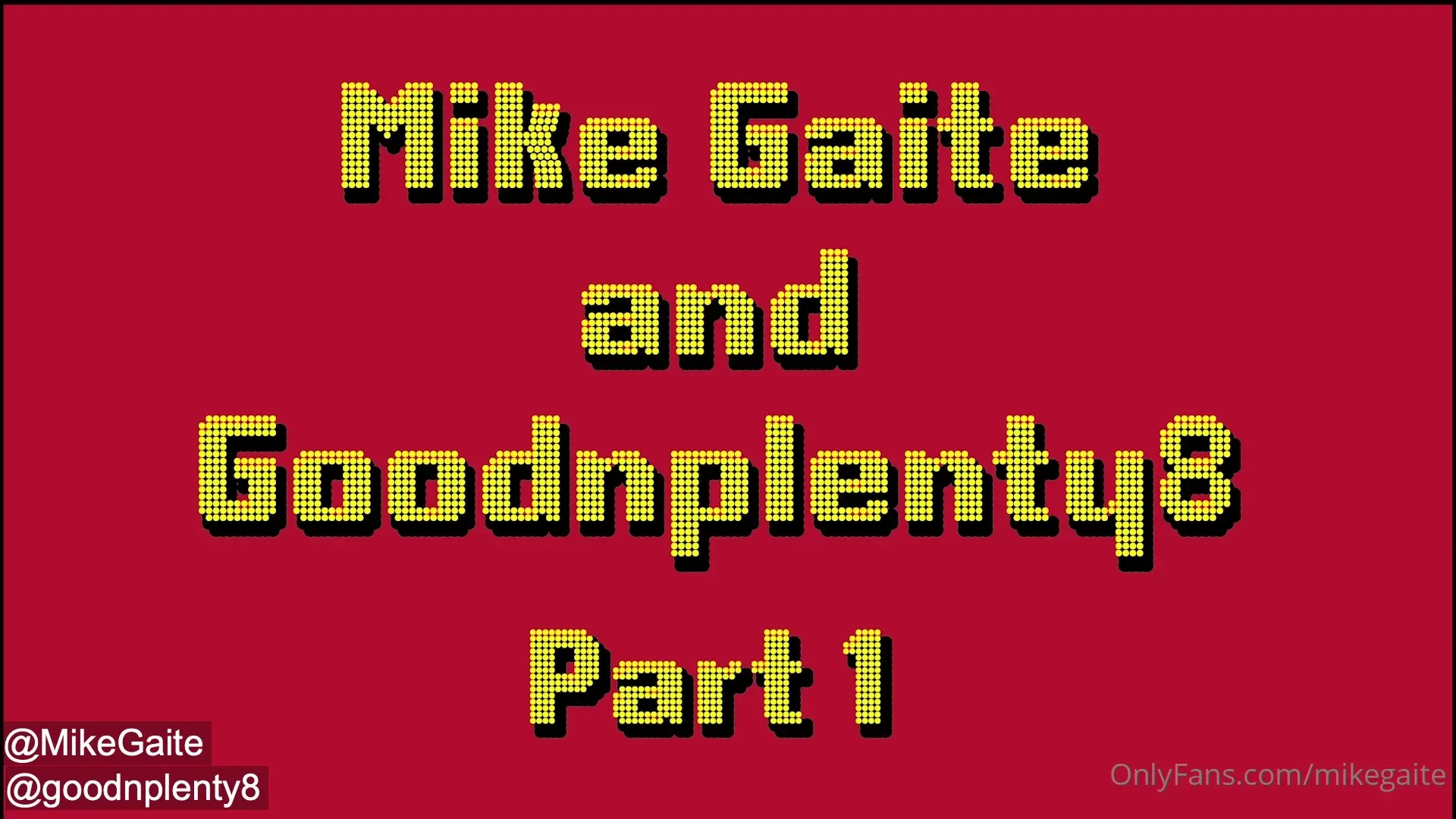 Posting part 1 now i take the huge cock from goodnplenty8 and wow was 