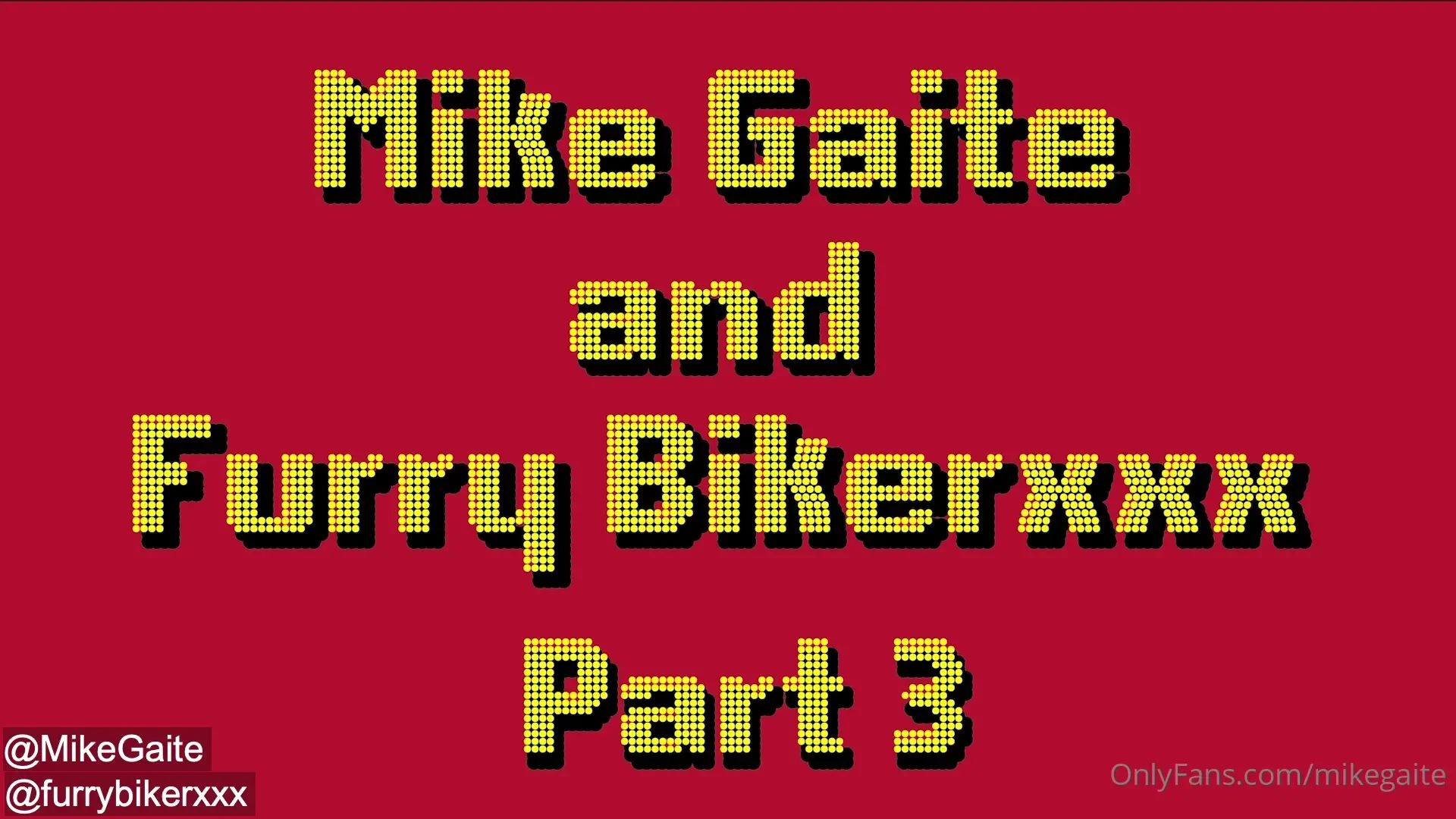 Posting part 3 now my hot fuck with furrybikerxxx gets intense when i 