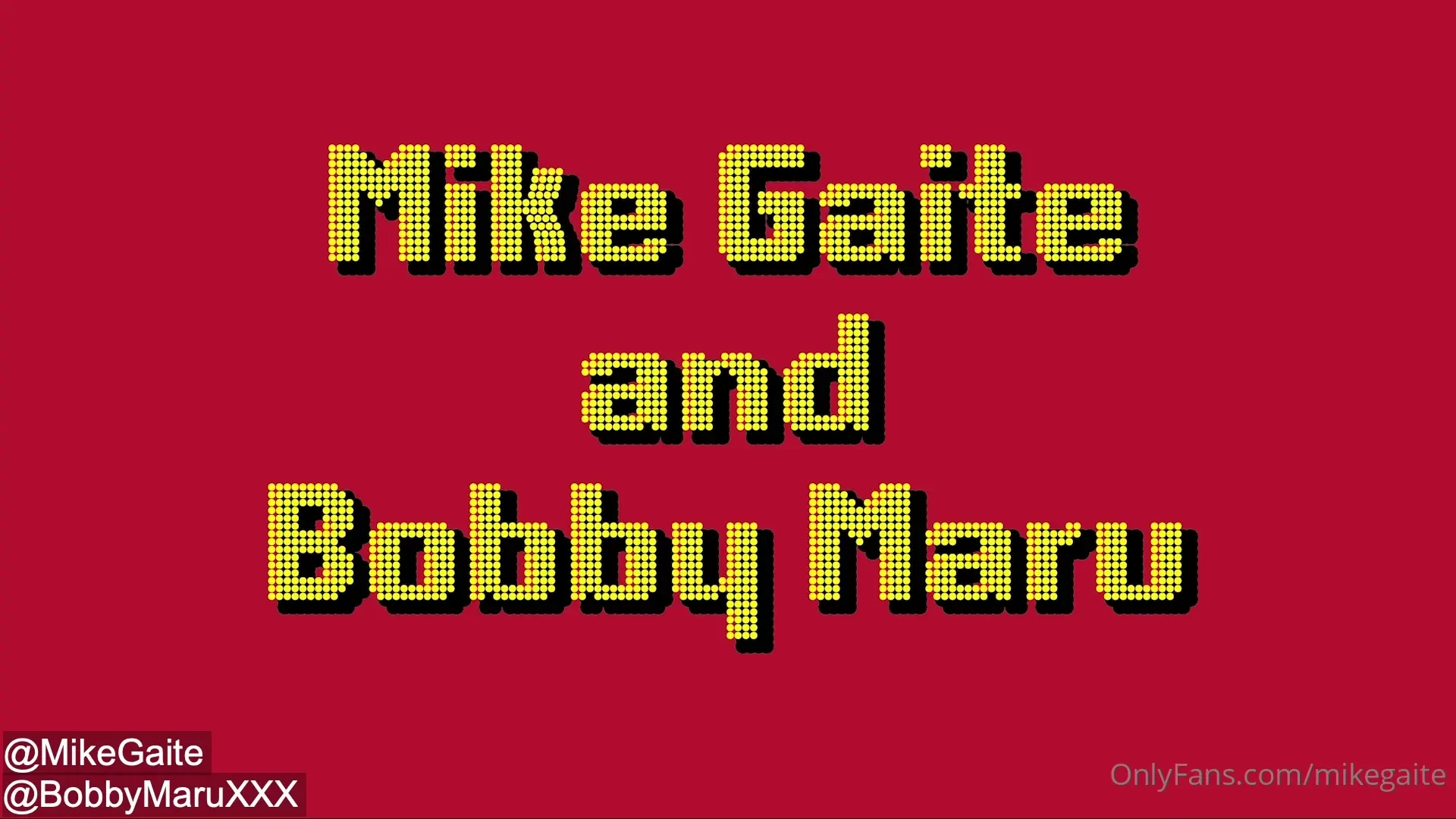 Up now my fuck with beefy bobbymaruxxx onlyfans com mikegaite onlyfans 