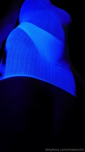 Friday club vibes with blacklight and white dress do you want to se me