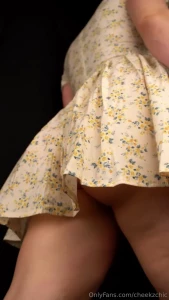 This sundress is so cute just the perfect length to tease a little if