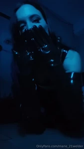 New video up of me putting on my new latex