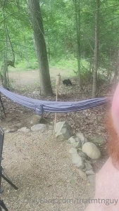 Cooking that breakfast by the creek