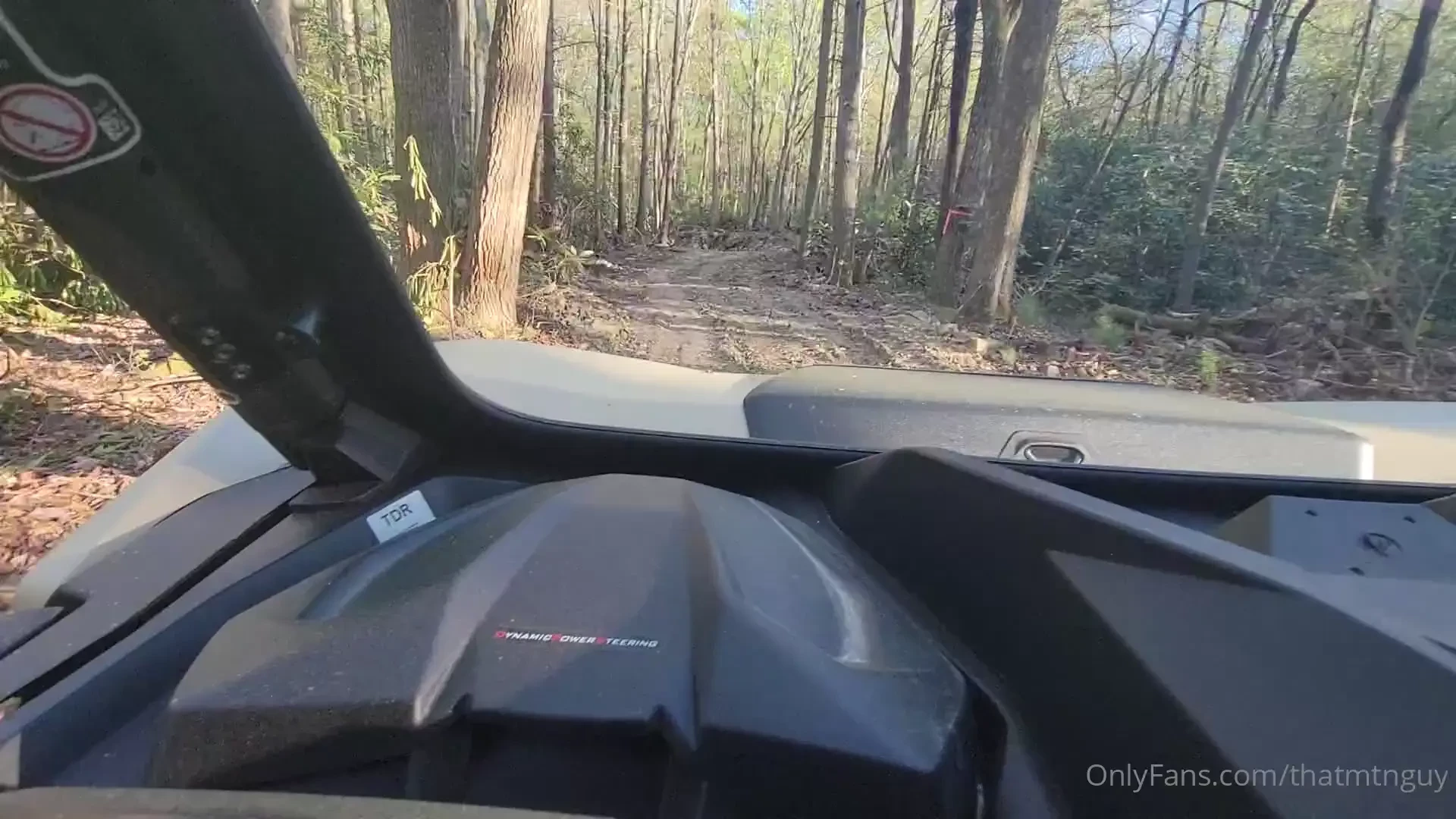 Slowly getting roads cut to all these cabins out here they all gonna 