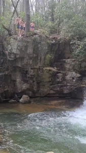 Cliff jumping with thtoutdoorguy