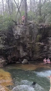 Cliff jumping with thtoutdoorguy part 1