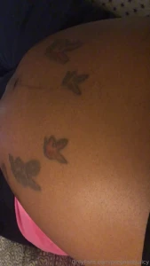 Belly rubbing and baby kicks