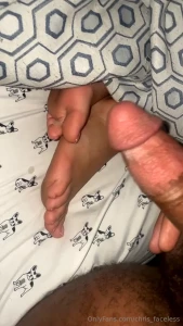 Can i cum on your feet while you sleep freeuse