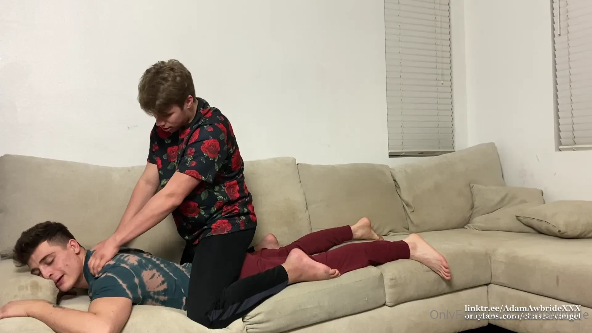A really fun and cute video of me massaging and making out with 