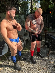 Painting posing with eddieburke