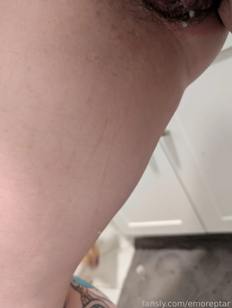 I had a little fun in the shower can you tell masturbation cum cumdrip part 1 