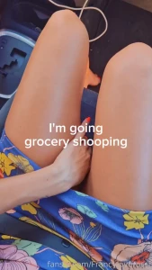 Going to a grocery shop would u notice the detail nopanties nsfw pussy