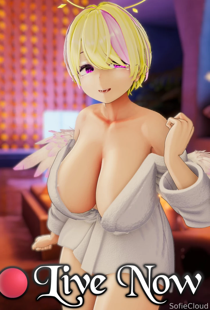 I m gonna hop in the bath wanna join live now lewdtuber vtuber vr 