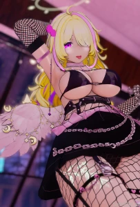 More punk angel this week lewdtuber vtuber vr punk fishnet part 5