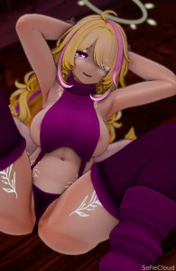 Come onnn just push my panties aside and fuck me lewdtuber lewd hentai