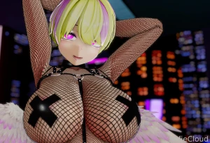 Punk futa angel wants to hook up lewdtuber lewd vtuber fishnet nsfw