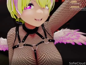 Angel futa approaches you in the club and does this to you would you