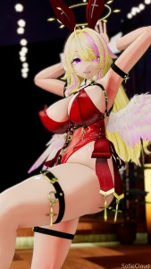 Sofie bunny returns tomorrow night lewdtuber vtuber vr bunnysuit part 1