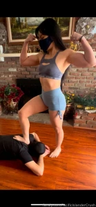 Bow down and know your place bitch don t ever test me kiss my feet and