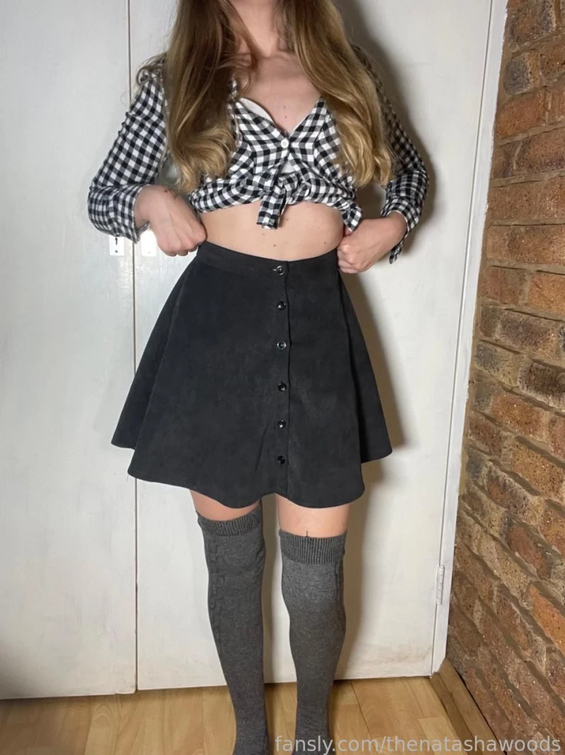 I ve been a naughty girl are you going to punish me skirt socks sexy 