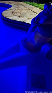 I feel a bit over dressed here do you agree bikini pool swimwear water