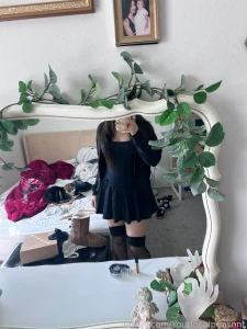 Wearing anything with stockings is my favorite thing part 1