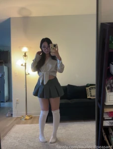 How far down do you think i could get this thick c ck petite cute