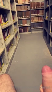 Part 1 - i jerk off in the library storage room among old books --