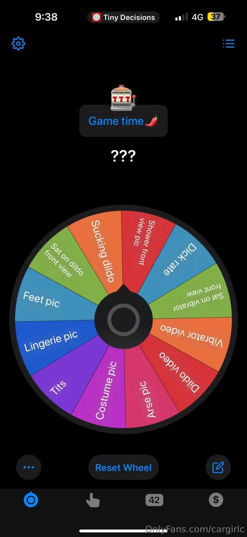 Game time tip 25 on this post for a wheel spin win a prize every time 