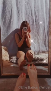 Flower petals on my soles do you like it