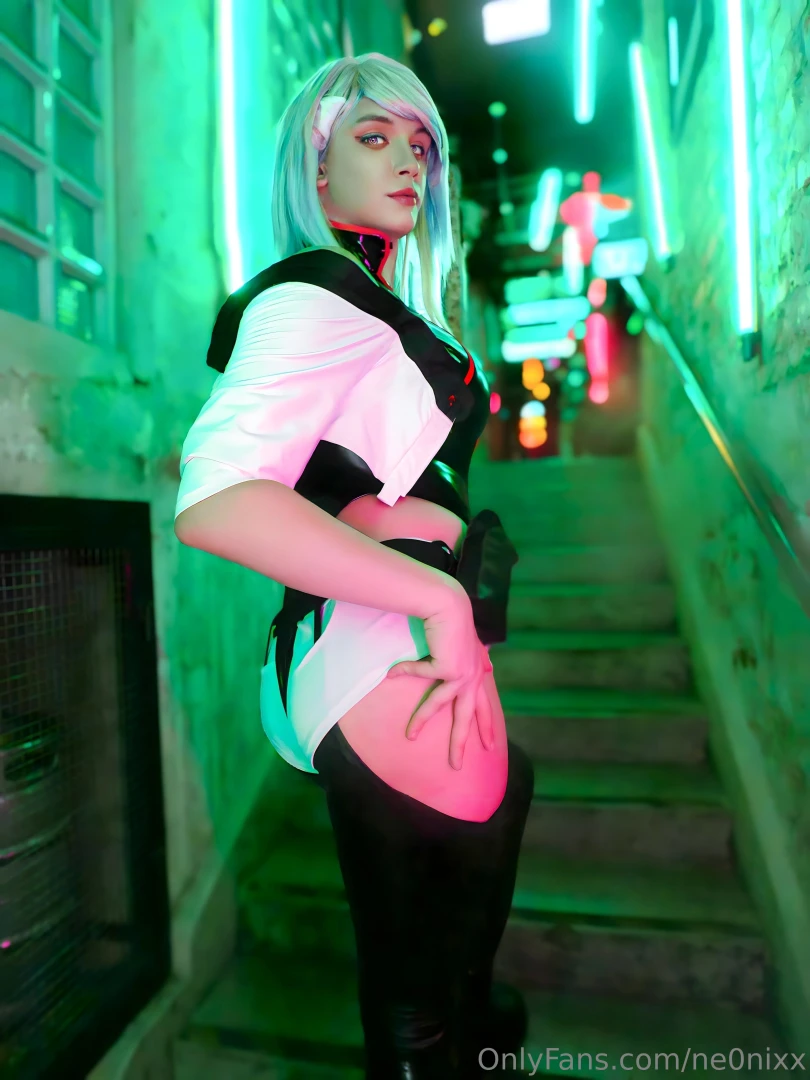 Extra unpublished photos lucy cosplay from edgerunners part 1 
