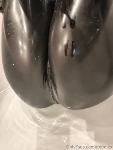 How about a latex bath ass