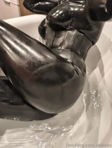 How about a latex bath ass part 1