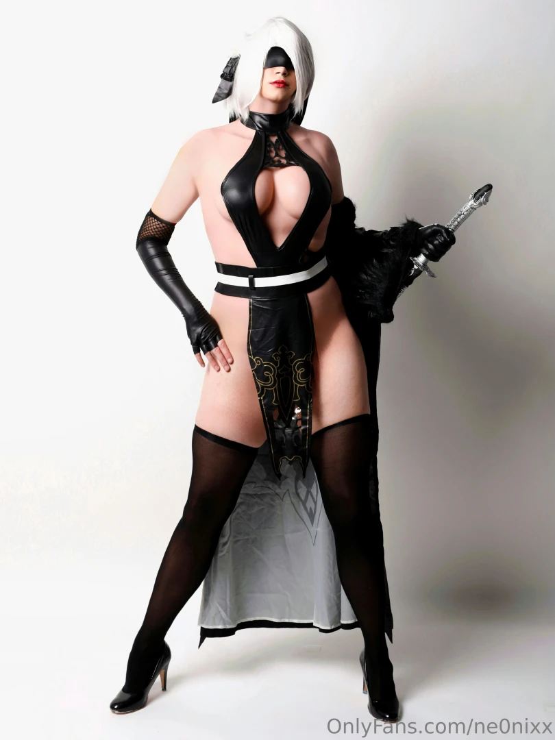 2b shinobi cosplay pre-realese extra part 2 