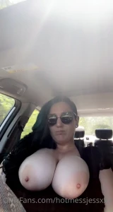 New hair amp big titties who dis boob cruise