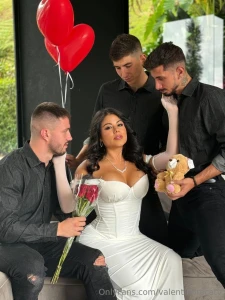 Our valentine s day came early and the three of us competed to see who part 1