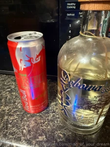 Vodka and red bull