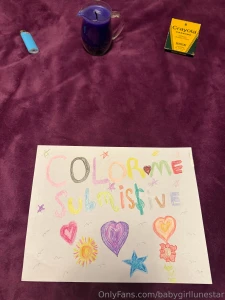 On national crayon day daddy and i are playing with a different type