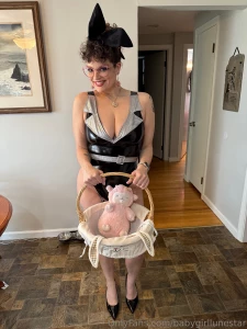 Feeling extra hoppy and horny in my bunny best this easter part 1