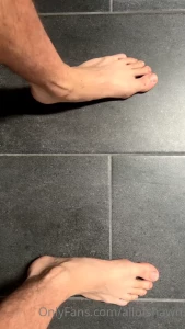 My huge feet are very demanding today serve them and be great full to