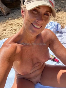 Naked on the beach baby