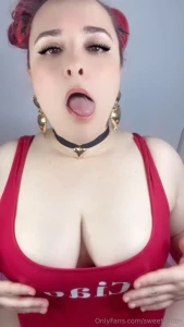 I found out that you like my red swimsuit and watching me touch my