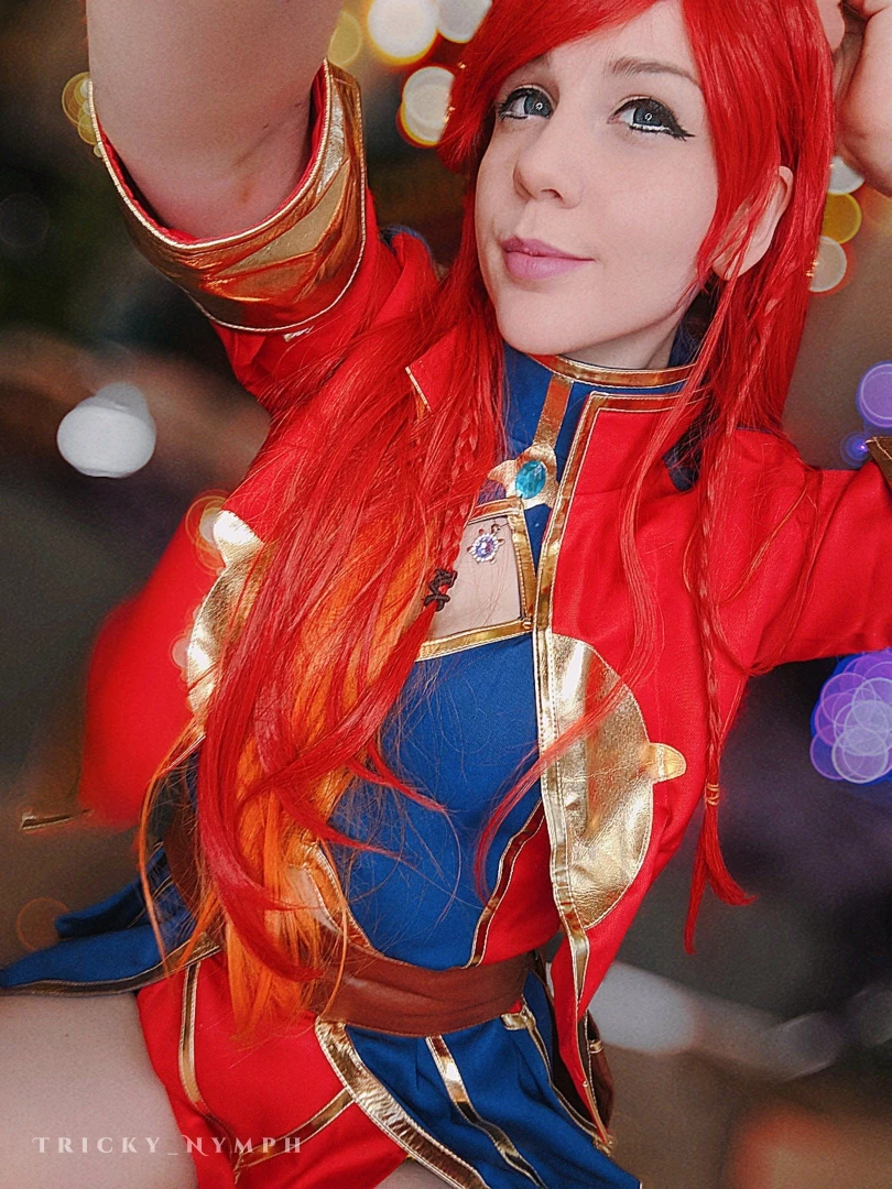 Selesia re creators cosplay selesia recreator anime trickynymph waifu 