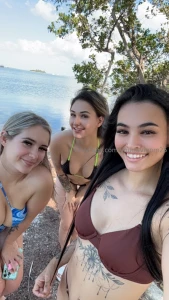 Beach day with the girls