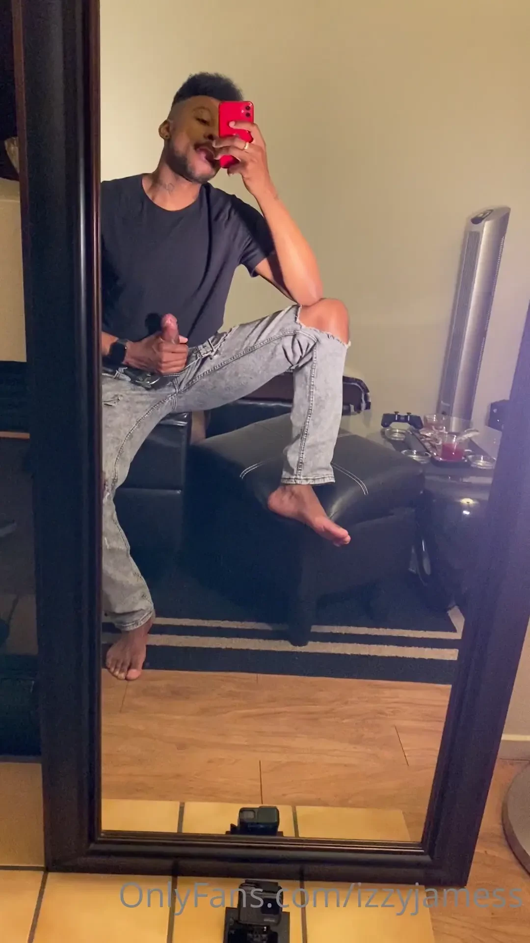 I had some pent up tension in these jeans 