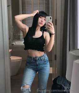 I want you to imagine me on my knees looking up at you what happens