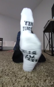 Do you like my new socks also new pedi reveal