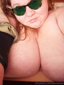 Day 2 of migraine please accept my boobs and migraine glasses in