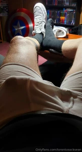 Socks sneakers or boner