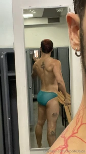 Me caliento cuando uso ese slip en el gym as que llegu al depa a part 1